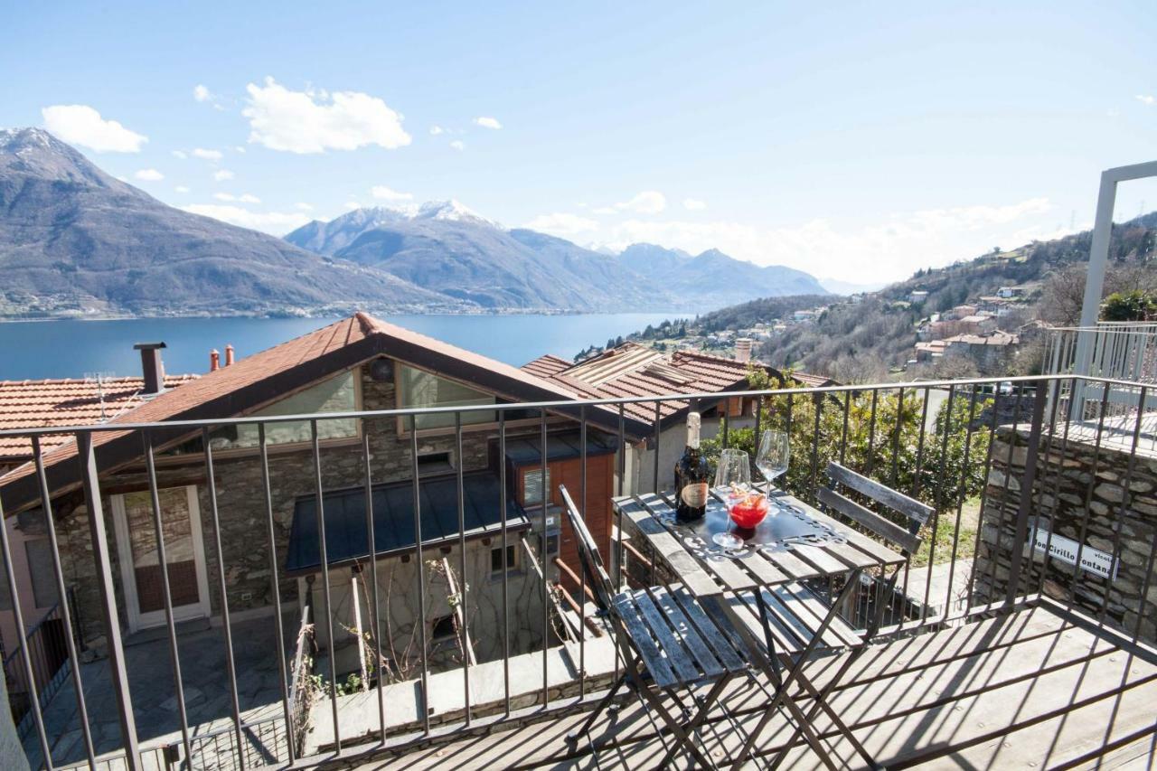 Tre Terre Rustico Villa Pianello Del Lario Exteriör bild